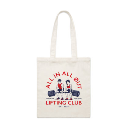 Lifting Club Tote Bag