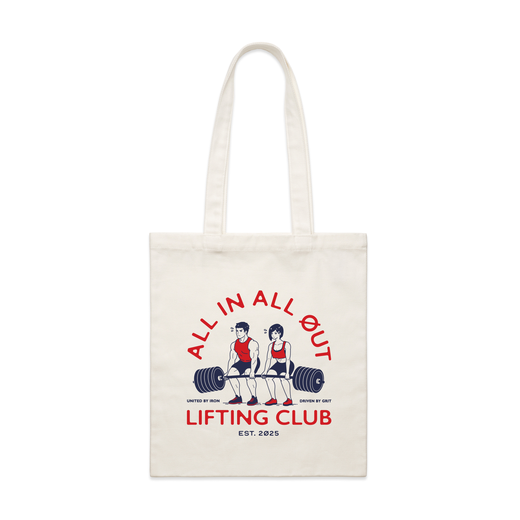Lifting Club Tote Bag