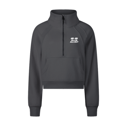 Essential Performance Cropped Half-Zip Sweatshirt