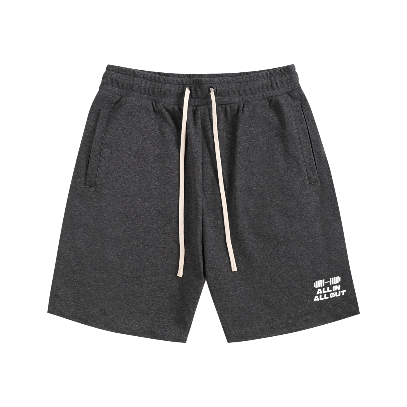 Essential Sweat Shorts in Dark Gray