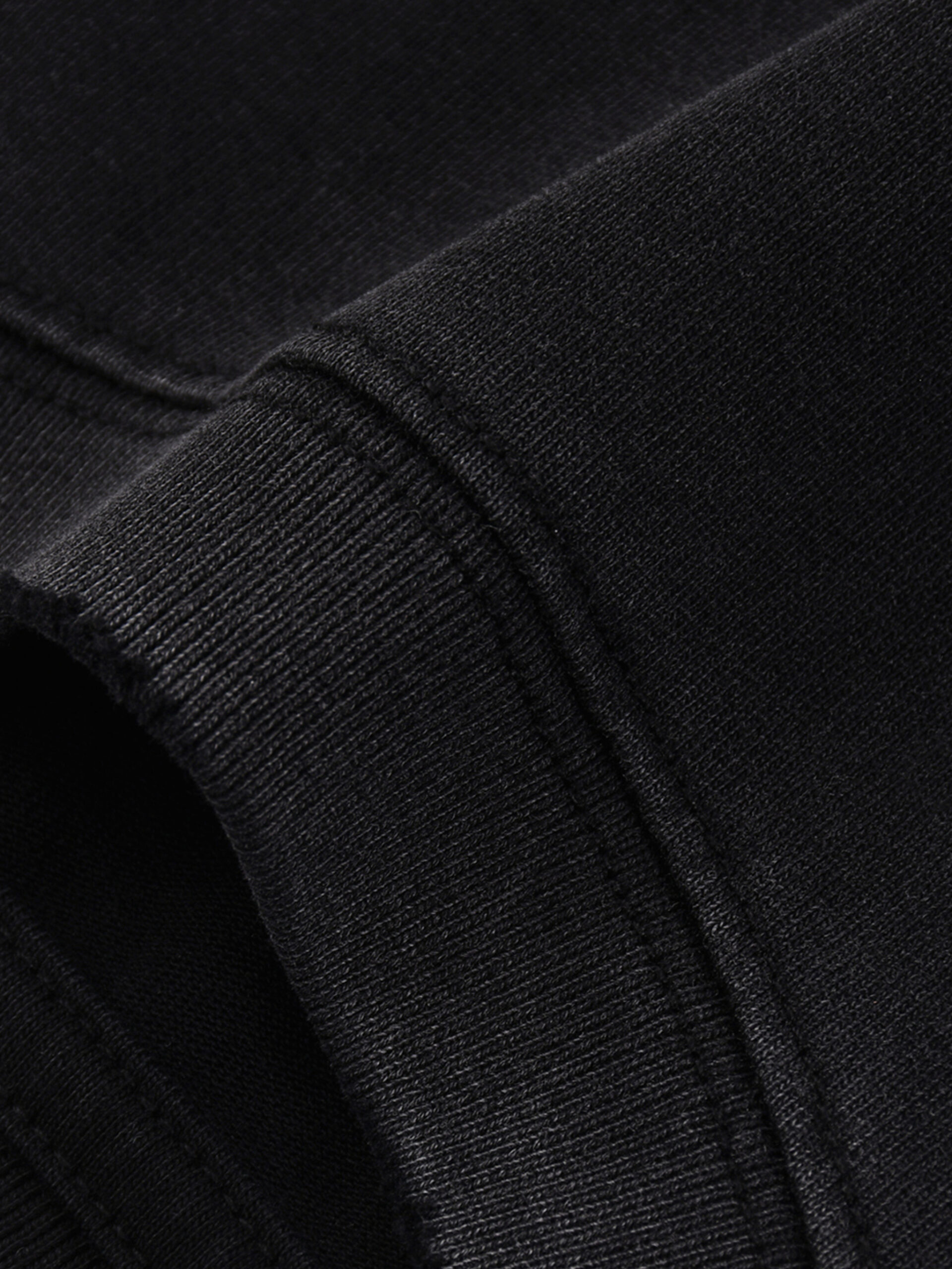 Essential Grunge Raw Edge Longsleeve in Black - Image 6