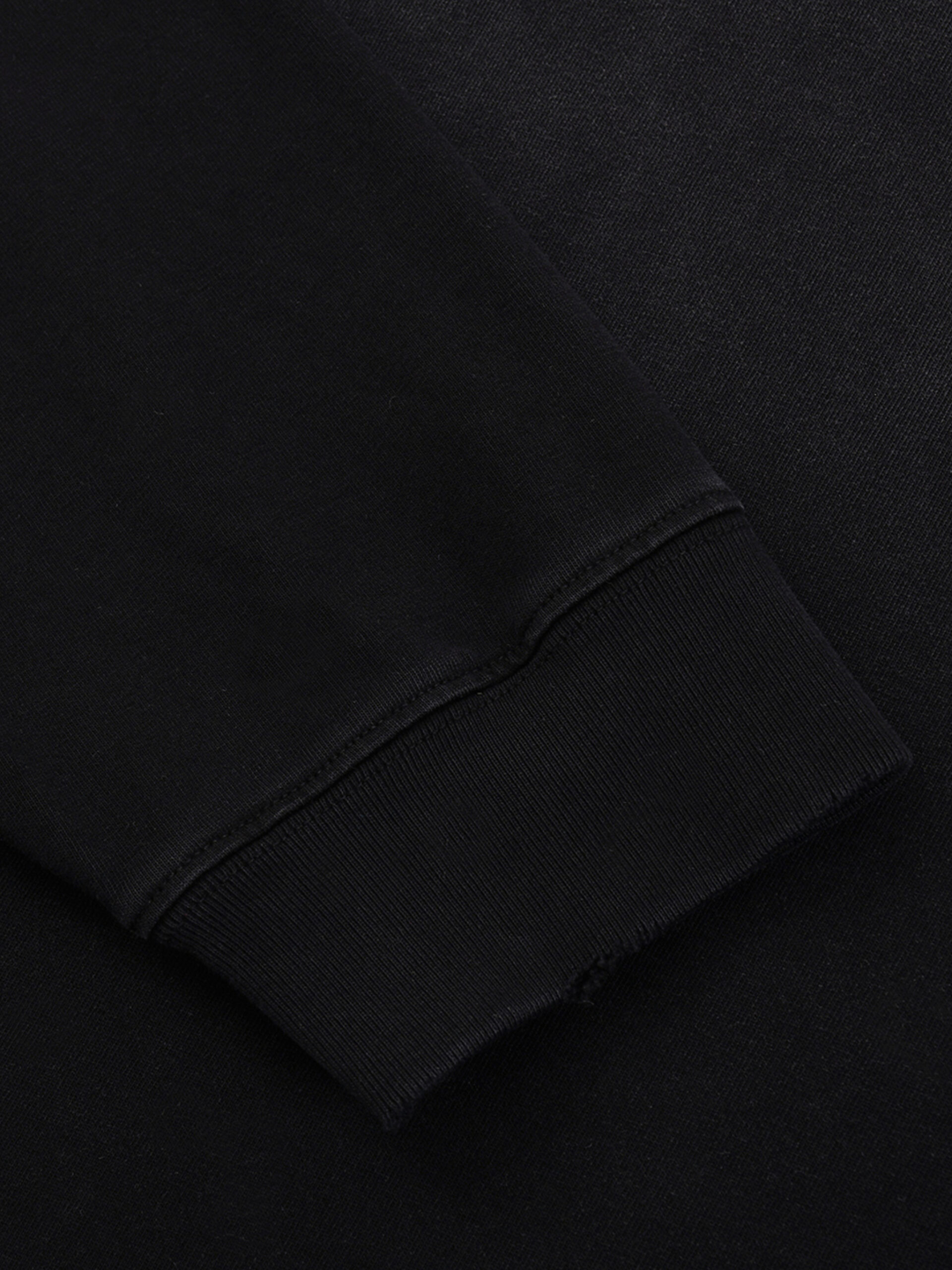 Essential Grunge Raw Edge Longsleeve in Black - Image 4